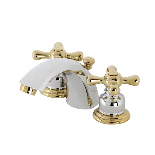 Kingston Brass KB944AX Victorian Mini-Widespread Bathroom Faucet, Chrome/ Brass KB944AX - main